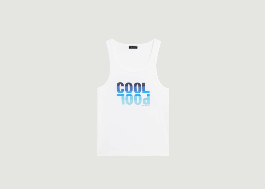 Ready To Wear Ron Dorff on sale | Top Cool Pool White • Alexiscarl